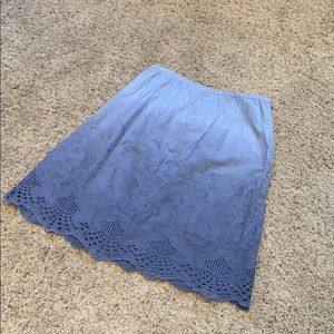 Cute blue skirt